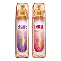 Engage W1 Oriental Perfume Spray For Women, 120Ml And W2 Perfume Spray For Women, 120Ml