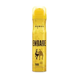 Engage Woman Deodorant, Tease, 165ml / 150ml (Weight May Vary)
