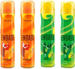 Engage Women’s Deo Combo – Pack of 4 (600 ml)