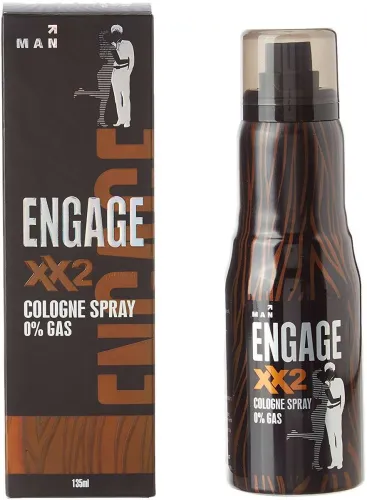 Image of Engage XX2 Cologne, Skin Friendly Deodorant Spray - For Men (135 ml)