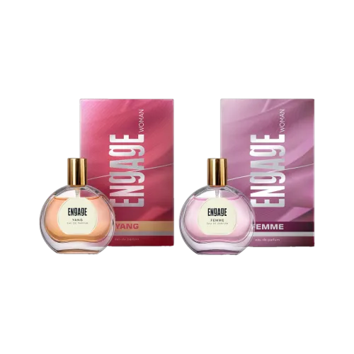 Image of Engage Yang + Femme EDP Combo for Women 50ml x2