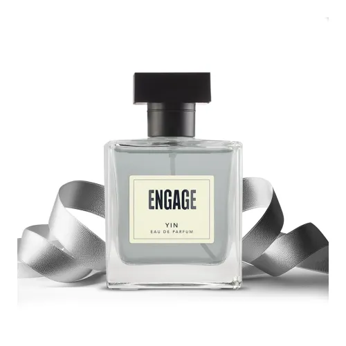 Image of Engage Yin Eau De Parfum for Men, Fruity and Floral, Skin Friendly and Long Lasting, 100ml