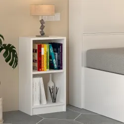 Engineered Wood Multipurpose Rack Bookshelf Storage Organizer Stand 