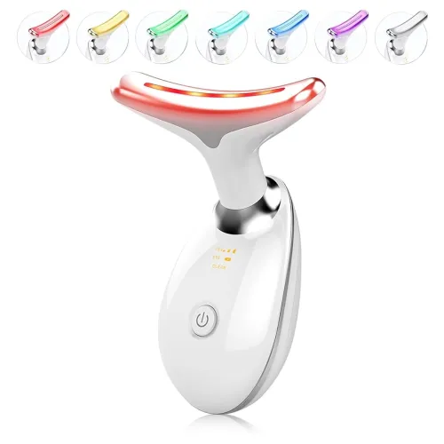Image of ENLIWISH Red Light Therapy for Face - Vibration Massager Skin Rejuvenation Beauty Device for Face and Neck and Radiant A