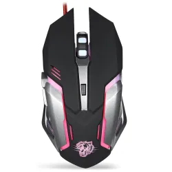 Enter Grenade Gaming USB Mouse with 6 Programmable Buttons, Lightweight and Upto 3200 dpi for Windows PC Gamers
