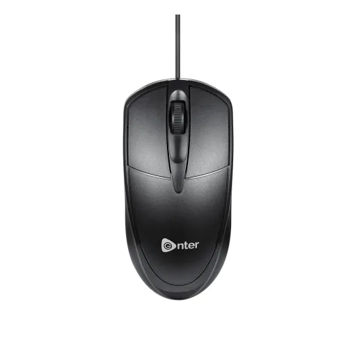 Image of Enter Slider Wired Mouse with 1000 DPI Optical Sensor