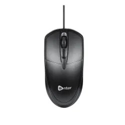Enter Slider Wired Mouse with 1000 DPI Optical Sensor