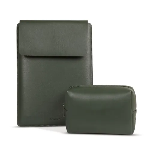 Image of Enthopia Vegan Leather 13inch Laptop Sleeve