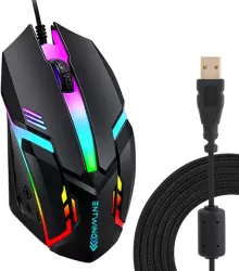 ENTWINO F-1 Wired Optical Gaming Mouse USB 2.0 Black