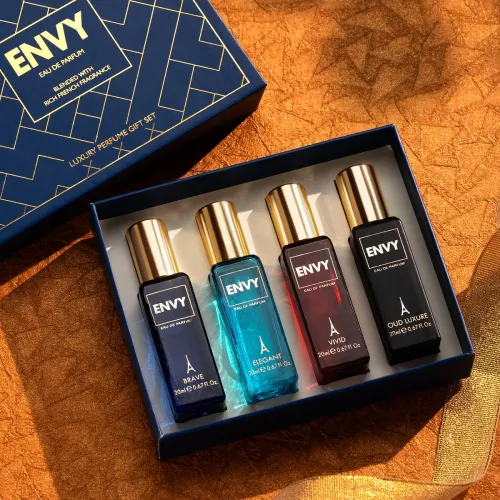 Image of Envy Blue Luxury Perfume Gift Set, 80 ml
