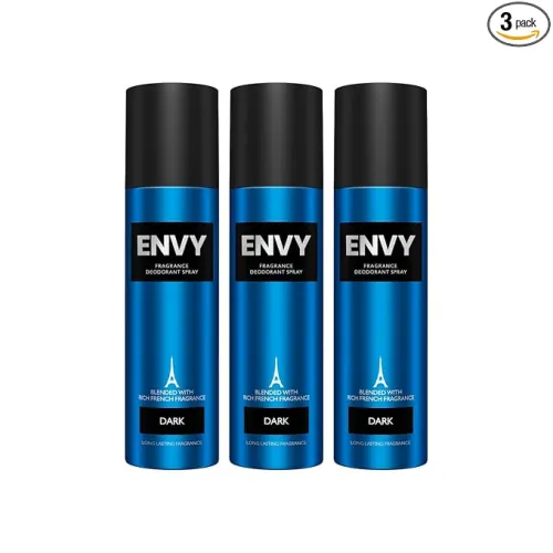 Image of ENVY Dark Men’s Deodorant 140ml × 3