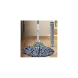 Eopzo Self Wringing Squeeze ||Twist || Microfiber || Twisting || Extendable Stainless Steel Handle || Reusable || Home |