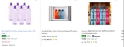 Eos Water Bottles Pack of 6 Minimum 74% Discount 