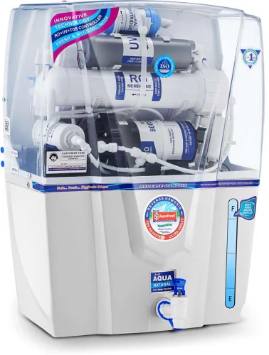 Image of Epicaqua Adjuster 15L RO+UV+UF Water Purifier – White/Blue, BIS Certified