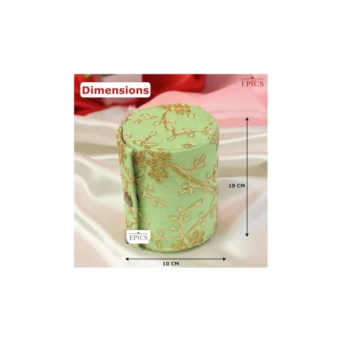 Image of Epics Wooden Embroidery Bangle