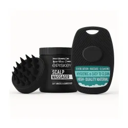 Episkey Bath & Scalp Care Combo Scalp Massager Brush+Silicone Body Scrubber Brush