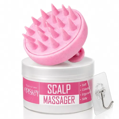 Image of Episkey Silicone Scalp Massager Shampoo Brush for Hair Wash