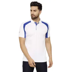 EPPE Mens Polo Neck Solid Slim Fit Activewear Half Sleeve Dryfit Micro