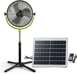 Epyz Pedestal Solar Fan Set (15 W)