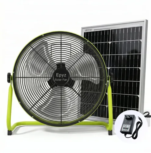 Image of Epyz Table Solar Fan Set (15 W)