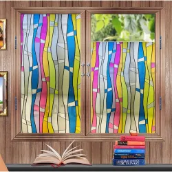 ERATO™ Privacy Window Frosted Film Decorative Window Tint Glass Frosted Self Adhesive Frosted Film (