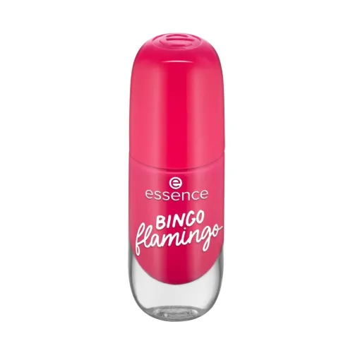 Image of essence Gel Nail Colour, Gel Polish, No. 13 Bingo Flamingo, Pink, Express Result, Long-Lasting, Colour-Intense, Gely, Sh
