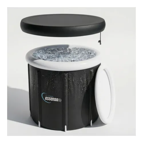 Image of Essensolife Large Size Upgraded Portable Ice Bath Tub With 365 Days Warranty,5 Layered for Recovery, Durable Nylon Fabri
