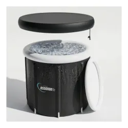 Essensolife Large Size Upgraded Portable Ice Bath Tub With 365 Days Warranty,5 Layered for Recovery, Durable Nylon Fabri