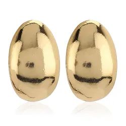 Estele 24K Gold Plated Stud Earrings