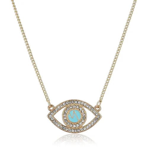 Image of Estele Gold Plated Chain With White Stone