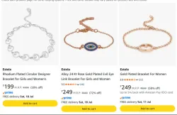 Estele jewelleries Upto 86% off