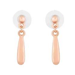 Estele Rose Gold Plated Fancy Drop & Dangler Earrings for Girls & Womens