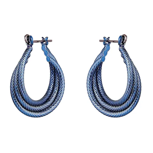 Image of Estele Triple Layered Designer Metallic Necklace