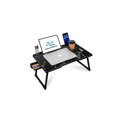 Image of Etekcity Study Table Bed Table Premium Laptop Table/Foldable and Portable Wooden/Writing Desk for Office/Home/School 59c
