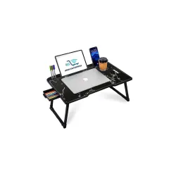 Etekcity Study Table Bed Table Premium Laptop Table/Foldable and Portable Wooden/Writing Desk for Office/Home/School 59c