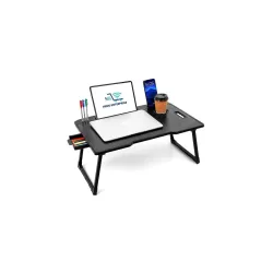Etekcity Study Table Bed Table Premium Laptop Table/Foldable and Portable Wooden/Writing Desk for Office/Home/School 59cm, 40cm