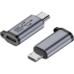 ETZIN USB-C to Micro USB Adapter