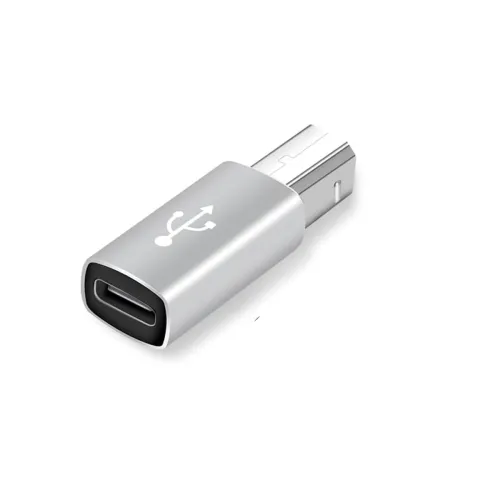 Image of ETZIN USB-C to USB-B Adapter – MIDI/Printer Connector (EPL-1078TC)