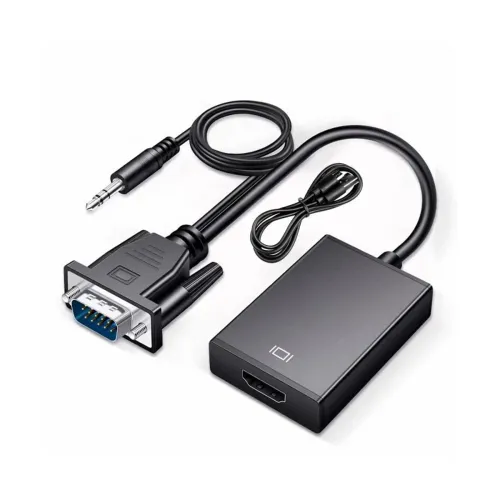 Image of ETZIN VGA to HDMI Adapter 