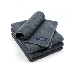 EUFLORIA 340 GSM Microfiber Cleaning Cloths (4-Pack)