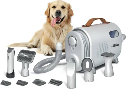 Image of Eureka Forbes Buddy Dry Vacuum Pet Grooming Kit (White)