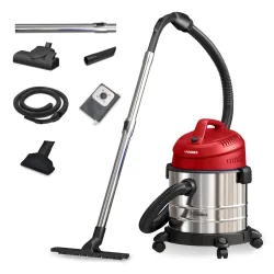 Eureka Forbes Wet & Dry Armor Vacuum Cleaner | 22 kPa High Power Suction | Blower Function | 20 litres Tank Capacity | H