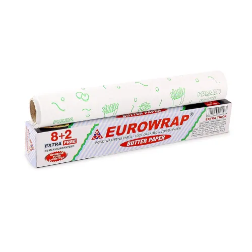 Image of EUROWRAP Food Wrapping Butter Paper 10 Mtr