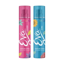 Eva Aura & Charm Perfume Spray 120ml*Po2