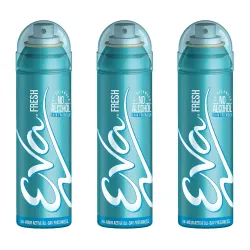 EVA Women Fresh Deo Spray 150 Ml (Pack Of 3)