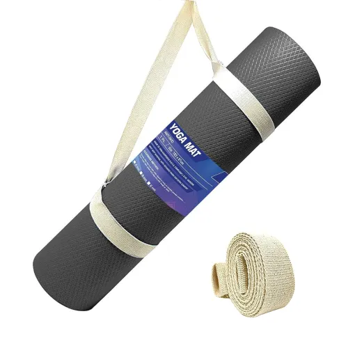 Image of EVA Yoga Mat with Carry Strap 4mm