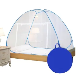 Evafly Foldable Single Bed Mosquito Net – Blue