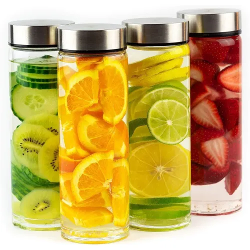 Image of EVATTA Glass Water Bottle Juice Bottles