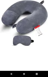 EVER N GREEN Travel Neck Pillow (Grey)