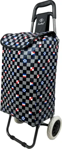 Image of EverBest Foldable Shopping Trolley Bag